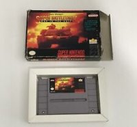Super Battletank War in the Gulf Super Nintendo US box art